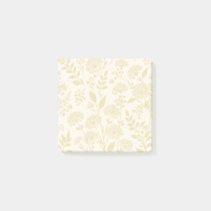 Bloco De Notas Prado de Dente-de-Leão Trigo Dourado - Neutro