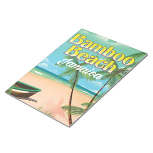 Bloco De Notas Praia Bamboo Jamaica