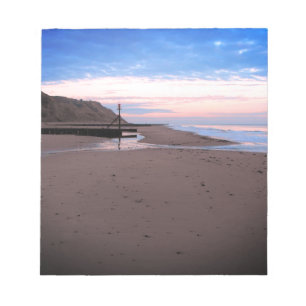 Bloco De Notas Praia em Mundesley, Norfolk