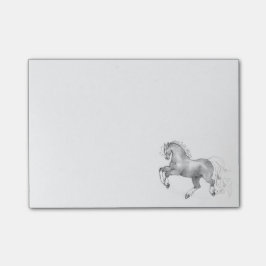 Bloco De Notas Prancing Dapple notas pegajosas do post-it