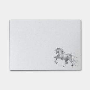 Bloco De Notas Prancing Dapple notas pegajosas do post-it