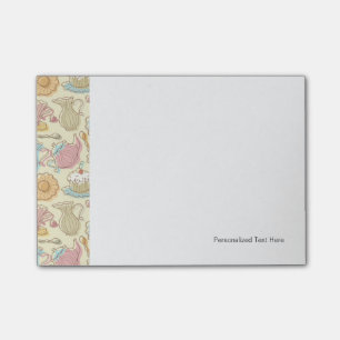 Bloco De Notas Pratos De Desenho Mão Silhuetas