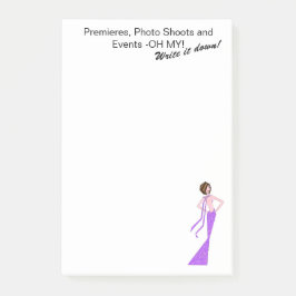 Bloco De Notas Premieres, Fotografias e Eventos! DIVA