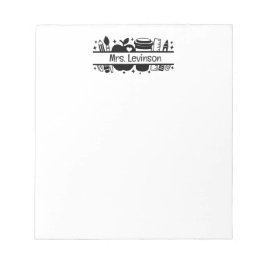 Bloco De Notas Presente de Apreciação do Professor de Bloco de No