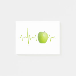 Bloco De Notas Presente de maçã pulsante para pessoas saudáveis