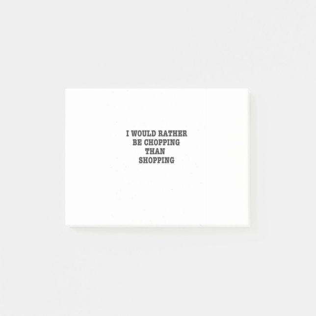 Bloco De Notas Presente de motosserra do cirurgião arborista. (Frente)