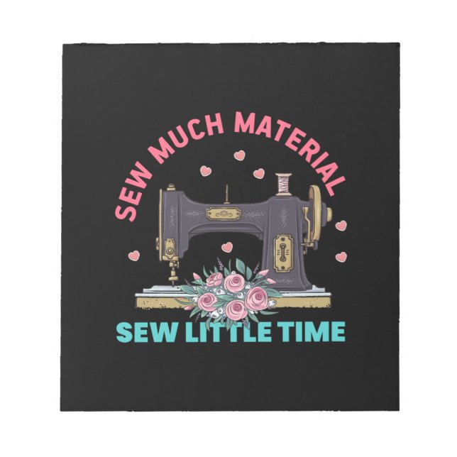 Bloco De Notas Presente do filtro | Pouco Material (Frente)