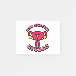 Bloco De Notas Presente Feminista Engraçado Útero Antigo Cuide da