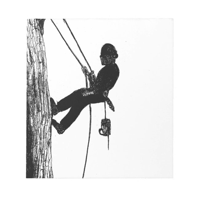 Bloco De Notas Presente presente de natal do cirurgião arborista (Frente)