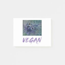 Bloco De Notas Presente Vegan Red Cabbage Vintage
