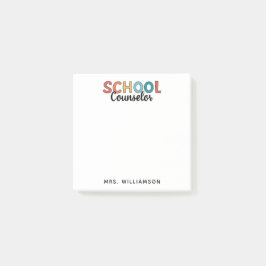 Bloco De Notas Presentes de Apreciação do Conselheiro Escolar Per