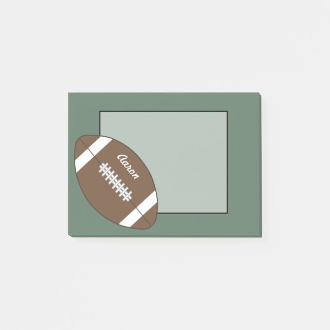 Bloco De Notas Presentes de Blocos de Notas Personalizados de Fut (Frente)