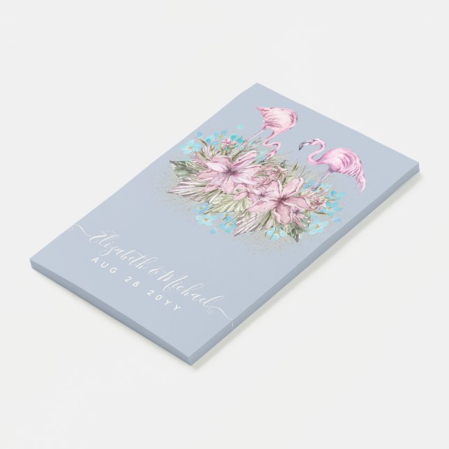 Bloco De Notas Presentes de PLANEJAMENTO para noiva - Tema Flamin (Inclinado)