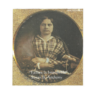 Bloco De Notas Presentes e Cartões com Citações de Susan B Anthon