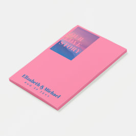 Bloco De Notas Presentes FOTOGRÁFICOS para os recém-casados - NOS