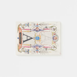 Bloco De Notas Presentes Monográficos, Alfabeto A, Letras A