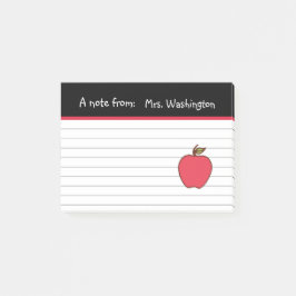 Bloco De Notas Presentes Personalizados de Notas Adhesivas de Maç
