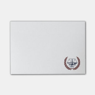 Bloco De Notas Presentes personalizados do advogado