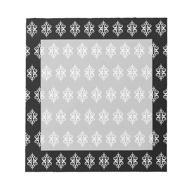 Bloco de notas preto (Frente)