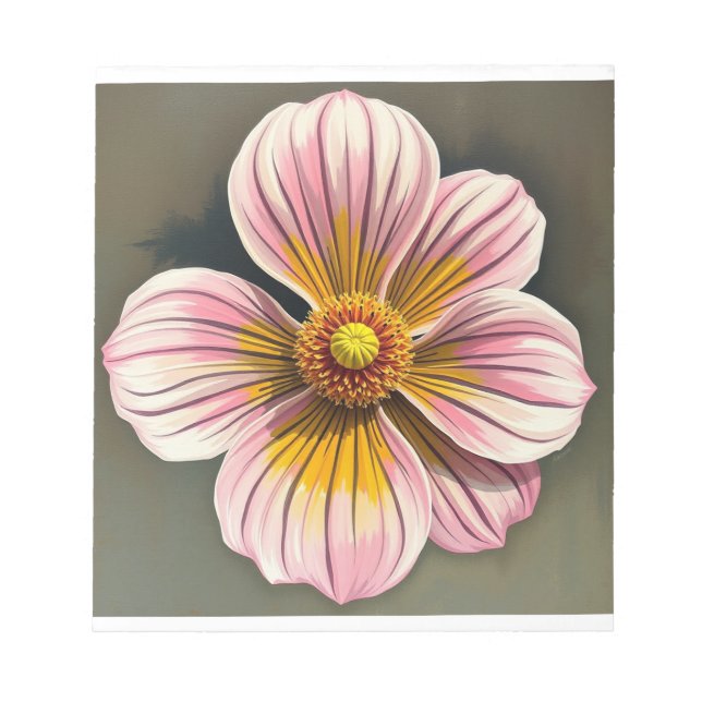 Bloco De Notas Pretty Flower (Frente)