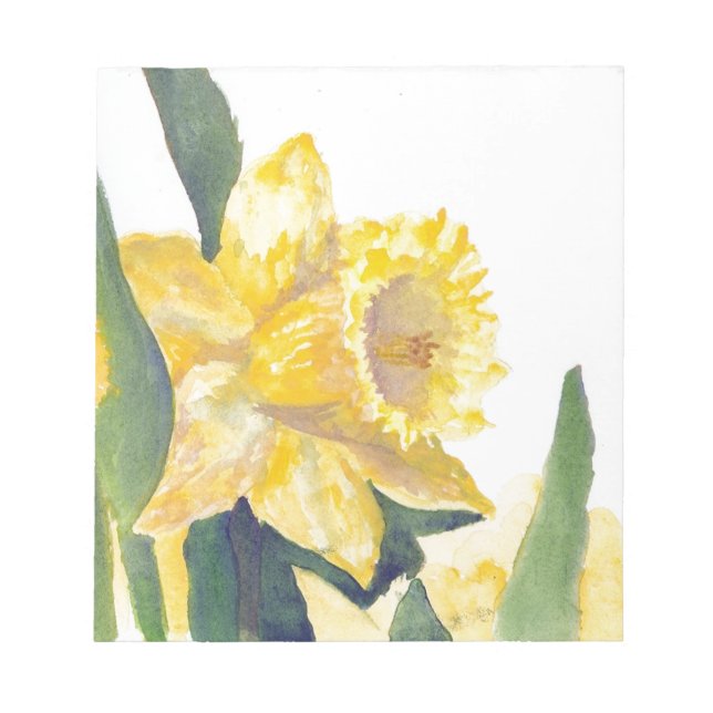 Bloco De Notas Primavera Daffodils (Frente)