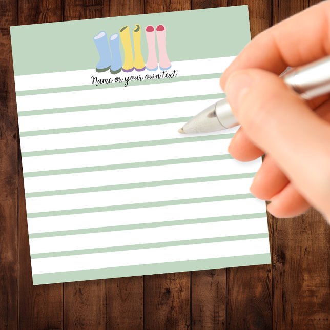 Bloco De Notas Primavera Gardening inicializa linkagem personaliz (Criador carregado)