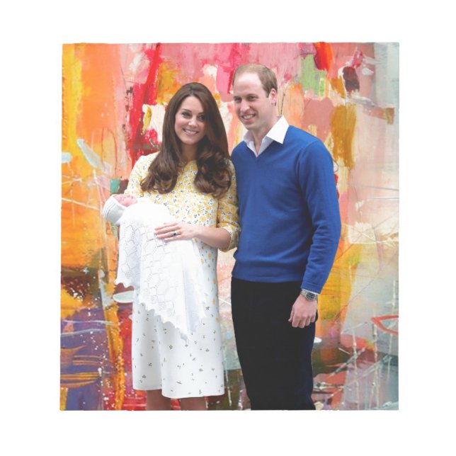 Bloco De Notas Princesa Charlotte Elizabeth Diana (Frente)