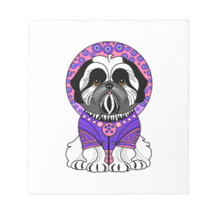 Bloco De Notas Princesa Shih Tzu