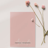 Professional Elegant Modern Personalizado Com Nome