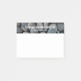Bloco De Notas Professional Geologic Consulting Gravel