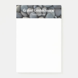 Bloco De Notas Professional Geologic Consulting Gravel