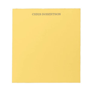 Bloco De Notas Professional Modern Elegant Simple