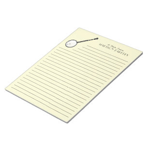 Bloco De Notas Professor de Música Banjo Musical