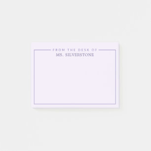 Bloco De Notas Professor Personalizado Da Mesa De