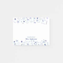 Bloco De Notas Professora da Escola de Matemática e Ciência