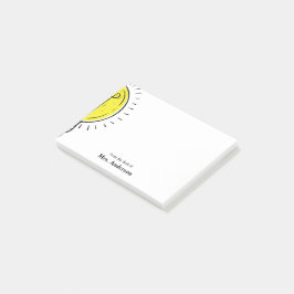 Bloco De Notas Professora Lightbulb School