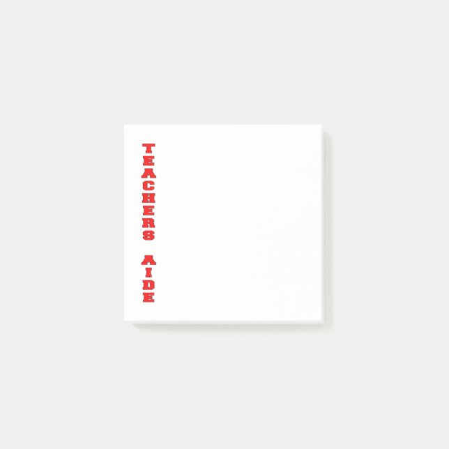 Bloco De Notas Professores Aide (Frente)