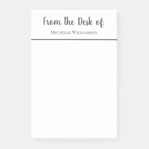 Bloco De Notas Profissional da secretária de personalizados