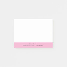 Bloco De Notas Profissional Simples Branco