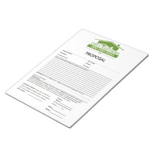 Bloco De Notas Proposta de Teto Verde