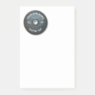 Bloco De Notas Proprietário do Gym Vintage ou Malhação de usu