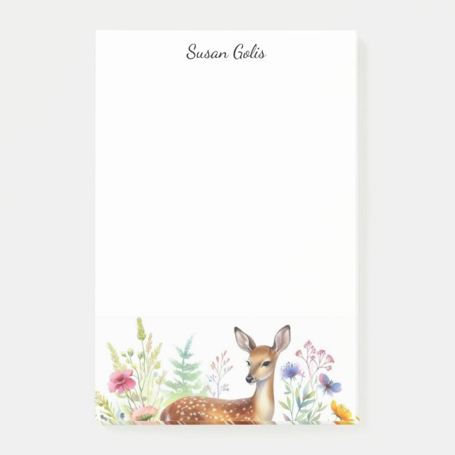 Bloco De Notas Proveito de Profundidade Personalizado (Frente)