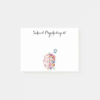 Bloco De Notas Psicóloga escolar 
