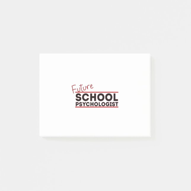 Bloco De Notas Psicólogo da Escola do Futuro (Frente)