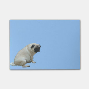 Bloco De Notas Pug gordo