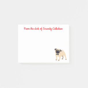 Bloco De Notas Pug Mãe Pai De Cachorro Cachorro Salvando Filhote