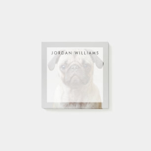 Bloco De Notas Pug Retrato
