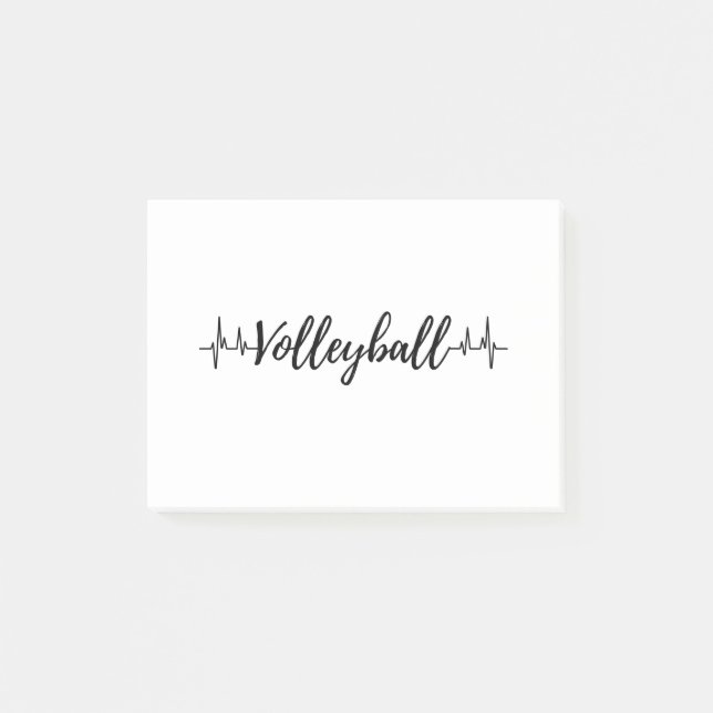Bloco De Notas Pulso de Voleibol (Frente)