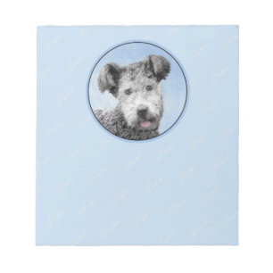 Bloco De Notas Pumi Painting - Bela Arte Cachorra Original