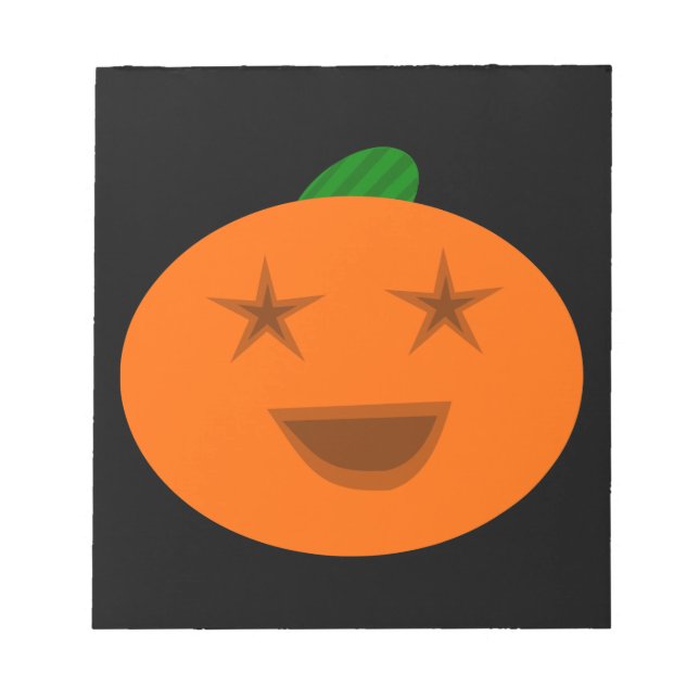 Bloco De Notas Pumpkin Notepad (Frente)